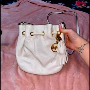 Michael Kors White Crossbody bag